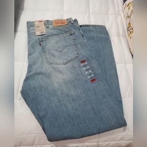 Brand new Levi jeans pants 559 relaxed straight leg fit 42x32
